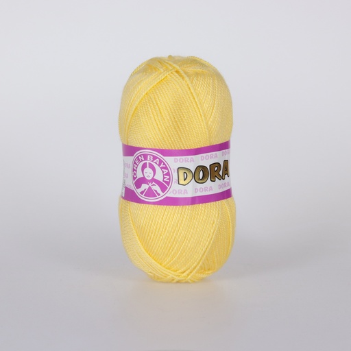 [DORA COD 27 CAJA 37] DORA	AMARILLO PASTEL